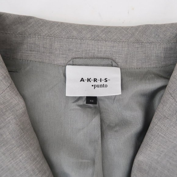 AKRIS PUNTO Tropical wool blazer F 48 - Picture 4 of 5